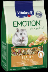 Vitakraft Emotion Beautiy Hamster - Teljes értékű eledel (könnyen emészthető) törpehörcsögök részére (300g)