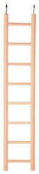 TRIXIE KT24: Trixie Wooden Ladder - falétra (4 fokos) díszmadarak részére (20cm)
