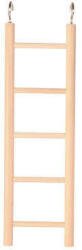TRIXIE Wooden Ladder - falétra (5 fokos) díszmadarak részére (24cm)
