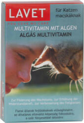 LAVET Multivitamin Mit Algen - Vitamin készítmény (algás) macskák részére 40g/50db tbl
