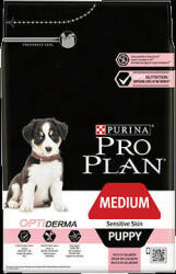 PRO PLAN Medium Puppy OPTIDERMA (lazac) - száraztáp kölyökkutyák részére (12kg)