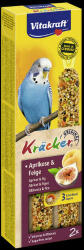 Vitakraft Kräcker - Dupla rúd (sárgabarack, füge) hullámos papagájok részére (60g) - aboutpet