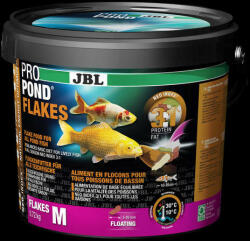 JBL ProPond Flakes - pehelytáp tavi halak részére (M) 0, 72kg/5, 5l