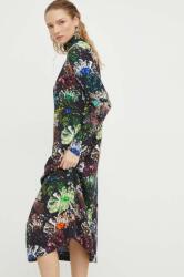 Stine Goya ruha midi, egyenes - többszínű S - answear - 98 990 Ft