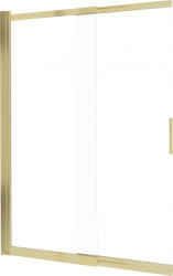 Deante Paravan cada glisant sticla securizata, 100x140 cm, auriu periat, Deante Prizma (KTJ_R73R)