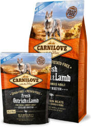 CARNILOVE Adult Small Ostrich & Lamb (strucc-bárány) 1, 5kg - pegazusallatpatika