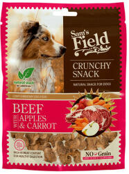 Sam's Field Crunchy Snack Ropogós marha, alma, sárgarépa - jutalomfalat kutyák részére 200g - pegazusallatpatika