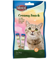 TRIXIE 42681 creamy snacks jutalomfalat 5x14g - pegazusallatpatika