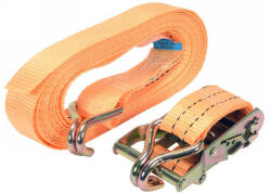 TOYA Racsnis rakományrögzítő heveder 6 m x 38 mm / 2 t (82403) - szucsivill