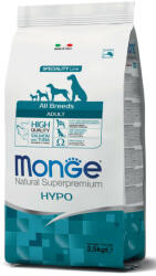 Monge All Breeds Adult Hypoallergenic lazac-tonhal száraztáp kutyának 2, 5kg - pegazusallatpatika
