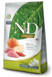 N&D Prime Adult medium & maxi wild boar & apple (vaddisznó-alma) száraz kutyatáp 12kg