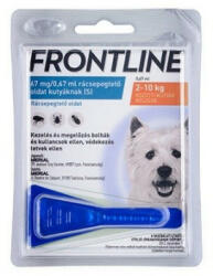 Frontline Spot-On S méret 2-10kg kutya részére - pegazusallatpatika