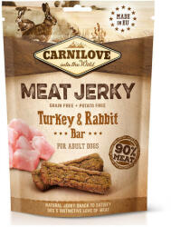 CARNILOVE Meat Jerky Snack Turkey&Rabbit Bar - pulyka&nyúl - jutalomfalat kutyák részére 100g