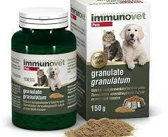 Immunovet granulátum kutyának és macskának 150g (5999505010674) - pegazusallatpatika