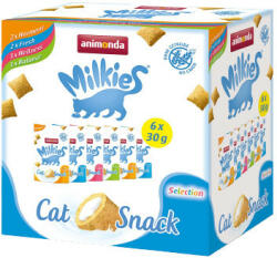 Animonda Milkies Multi-pack töltött párnácska - jutalomfalat - Macskák részére (6x30g) (83121) - pegazusallatpatika