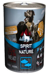 Spirit of Nature Dog tonhalas és lazacos konzerv kutyáknak 800g