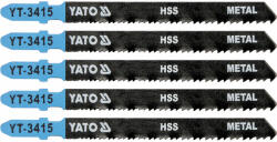 YATO Dekopírfűrészlap fémre T-befogás 24-10TPI 100/1, 0 mm HSS (5 db) (YT-3415) - szucsivill