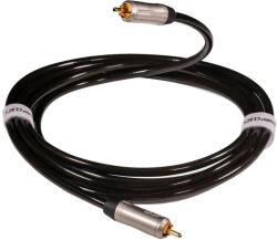 QED Cablu pentru subwoofer QED - Reference Subwoofer 40, 2x RCA, 3 m, negru (QE3230)