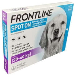 Frontline spot-on kutyáknak L 20-40kg 3x