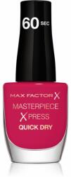 MAX Factor Masterpiece Xpress gyorsan száradó körömlakk árnyalat 250 Hot Hibiscus 8 ml