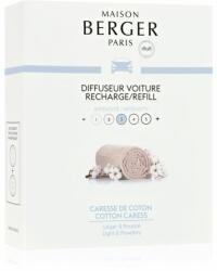 Maison Berger Paris Cotton Caress parfum pentru masina Refil 2x17 g