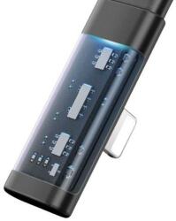 Mcdodo Cablu de date Mcdodo USB - Lightning Dichromatic 90 grade, Fast Charging, LED, 3A, 1.8m, Negru (CA-3413)