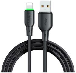 Mcdodo Cablu de date Mcdodo USB - Lightning Alpha Series Silicone Fast Charging, LED, 1.2m, Negru (CA-4741)