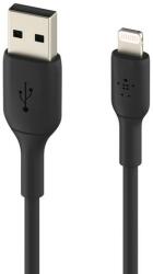 Belkin Cablu de de date Belkin BOOST CHARGE, USB-A la Lightning, PVC, 0, 15m (Negru) (CAA001bt0MBK)