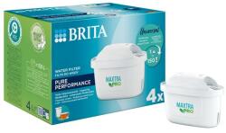 BRITA Set 4 filtre BRITA Maxtra PRO Pure Performance, filtrare 150 l, mai putin calcar/clor si impuritati (BR1051757)