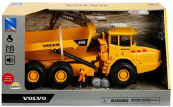 New Ray Camion cu basculanta si figurina, New Ray, Volvo A40D, 1: 32