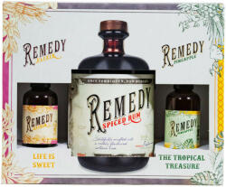 Remedy Spiced Rum (41, 5% 0, 7L + 2x0, 05L)