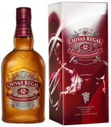 CHIVAS REGAL Regal 12 éves Manchester United Whisky Fém DD (40% 0, 7L)