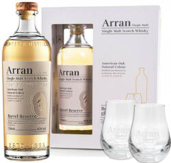 Arran Barrel Reserve Whisky + 2 db Pohár (43% 0, 7L)