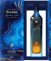 Johnnie Walker Blue Label Legendary Eight 200. Évfordulós Whisky (0, 7L 43, 8%)