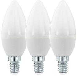 EGLO KÉSZLET 3x LED Izzó C37 E14/6W/230V 3000K - Eglo 12884 12884 (EG12884)