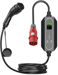 Raedian 11kW | 3x16A | Type 2 | Portable EV Charger - Három fázisú (3x16A) hordozható elektromos autó töltő | 5m kábel - blitzwolf