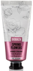 Biobaza Crema de maini naturala cu trandafir si muscata, 30ml, Biobaza