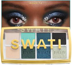 SWATI Azurite szemhéjpúder paletta, 8 árnyalat