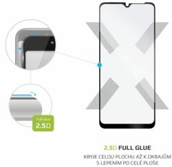 FIXED teljes kijelzős üvegfólia Samsung Galaxy A12 telefonhoz, fekete (FIXGFA-653-BK)