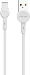 DeTech Кабел за данни DeTech DE-C35C, Type-C, 1.0m, White - 40190 (DE-40190)