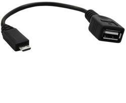 DeTech Кабел DeTech USB F - USB Micro, 30сm, Black -18080 (DE-18080)