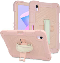 Techsuit Husa Techsuit StripeShell 360 pentru Huawei MatePad 11 2023 Pink (5949419068421)