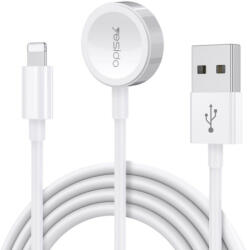 YESIDO Incarcator wireless Yesido CA70 cu cablu USB la Apple Watch Lightning 2.4A 1.2m White (6971050264152)