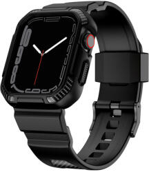 Lito Husa pentru Apple Watch Ultra / Ultra 2 + Curea Lito Carbon RuggedArmor LS003 Black (5949419073906)