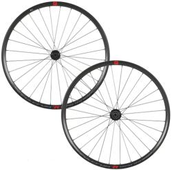 Fulcrum Rapid Red 900 28 colos (622x22) gravel kerékszett, tárcsafékes (Centerlock), átütőtengelyes (12x100-12x142 mm), Sram XDR, TL-Ready, fekete