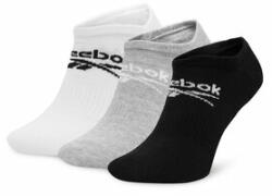 Reebok Set de 3 perechi de șosete joase unisex R0353-SS24 (3-pack) Colorat