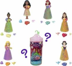 Mattel Disney Princess Color dezvăluie păpușa regală cu flori ASST (25HRN56) Figurina