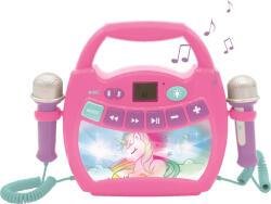Lexibook Player digital Karaoke Unicorn strălucitor (LXBMP320UNIZ) Instrument muzical de jucarie