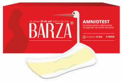 BARZA Autotest pentru detectarea scurgerilor de lichid amniotic Amniotest, 3 teste, Barza