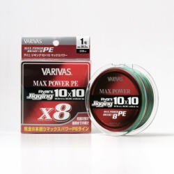 VARIVAS AVANI JIGGING 10x10 MAX PE X8 200m #1.0 20.2lb 10mx10 Color (V104571) - koi-farm